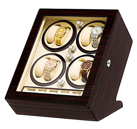 10. JQUEEN Eight Watch Winder Box