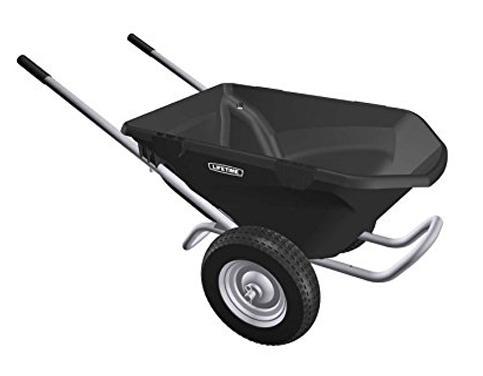 5. Lifetime 65034 2-Wheel Wheelbarrow