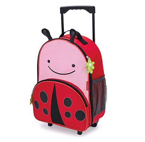 1. Skip Hop Ladybug Zoo Little Kid Luggage