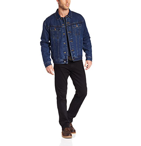 5. Wrangler Rugged Wear Flannel-Lined Jacket