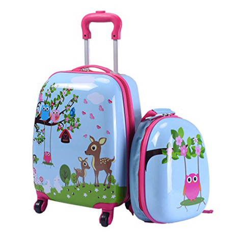 7. Cabin Max Bear Childrens Carry on Trolley Suitcase