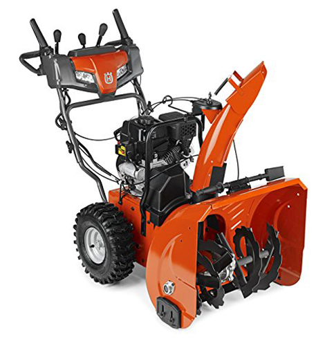 9. Husqvarna ST224 208cc 2-Stage Electric Snow Blower