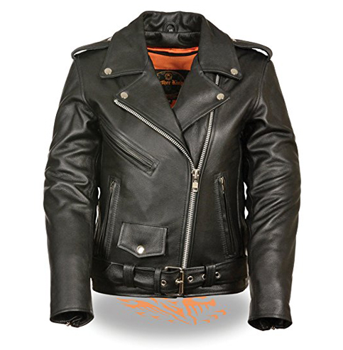 9. Milwaukee Ladies Leather Motorcycle Jacket