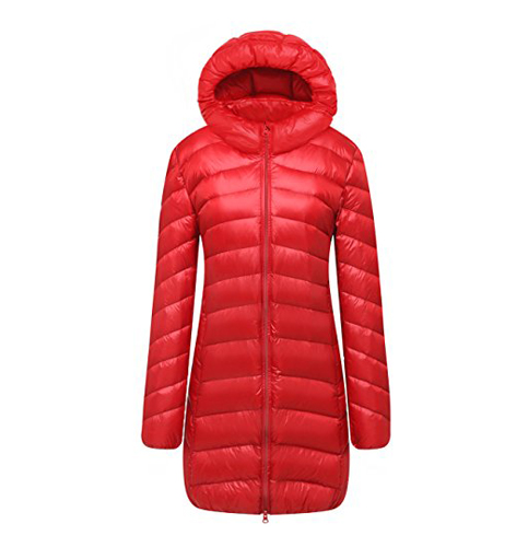 5. Cloudy Arch Women Down Hooded Coat