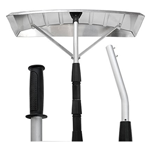 10. XtremepowerUS Aluminum Snow Roof Rake