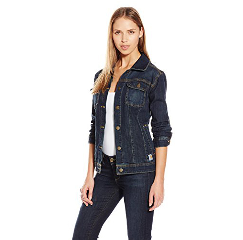 9. Carhartt Brewster Denim Jacket