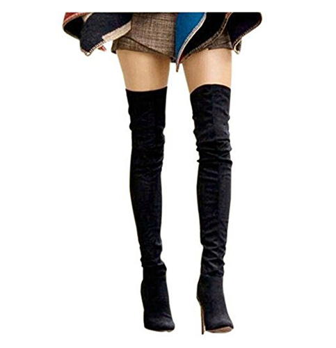 8. Shoe’N Tale Women Over The Knee Thigh High Snow Boots