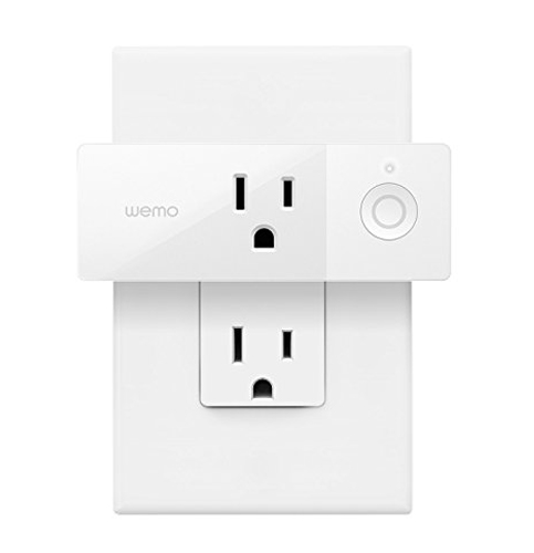 1. Wemo Wi-Fi Enabled Mini Smart Plug