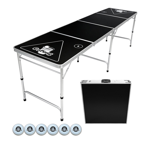 2. GoPong 8-Foot Portable Beer Pong Table
