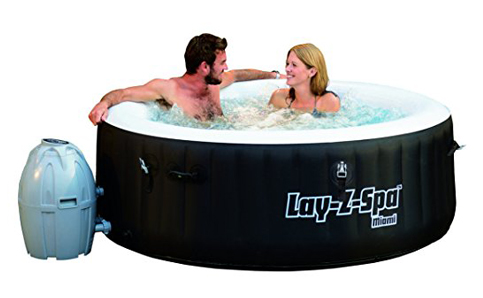 3. BestWay SaluSpa Miami Inflatable Tub