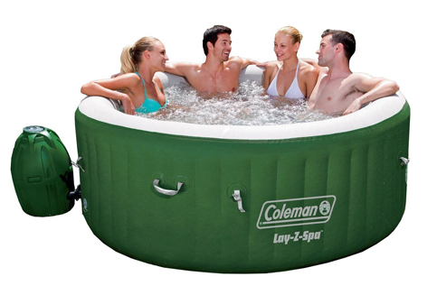 2. Coleman Lazy Z Inflatable Tub