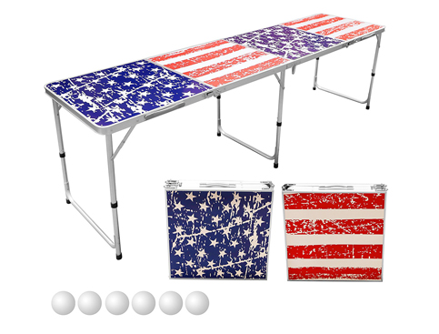 8. Sports Festival 8-Foot Beer Pong Table