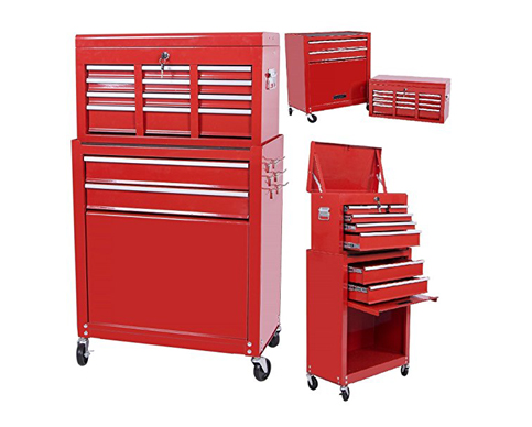 10. Handyman Toolbox with Chests and Cabinets