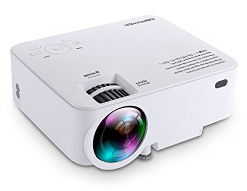 1. DBPOWER T20 1800 Lumens Mini Projector