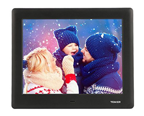 9. TENKER 7-Inch IPS LCD Screen Digital Photo Frame