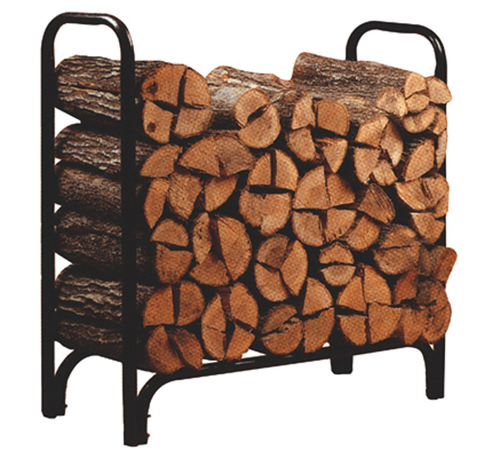 7. Panacea Deluxe 4-Feet Outdoor Log Rack