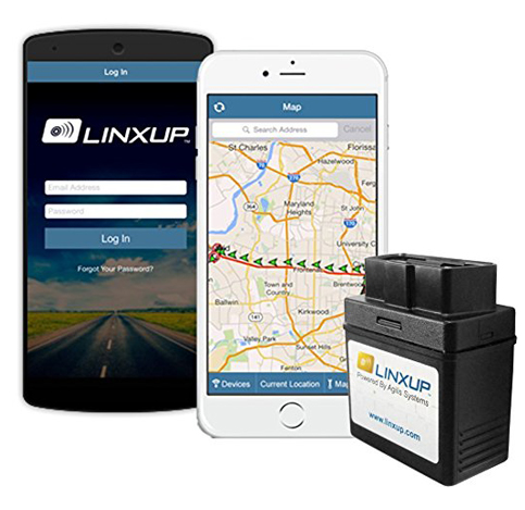 8. Linxup OBD Tracker with Real-Time 3G/GPS