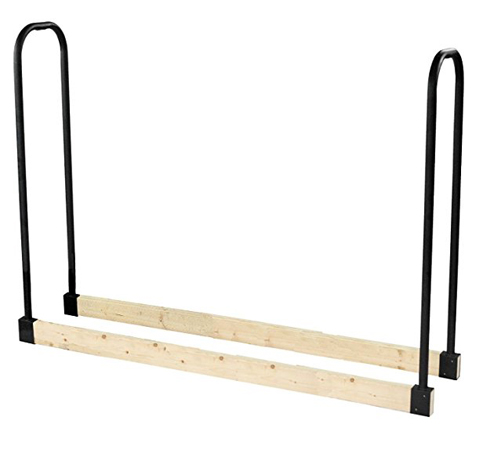 8. Pleasant Hearth Heavy Duty Outdoor Log Rack