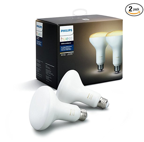 5. Phillips Hue 2-Pack Smart Flood Lights