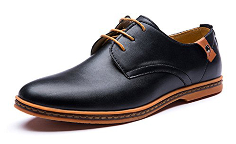 5. Seakee Leisure Lace-Up Flat Oxfords