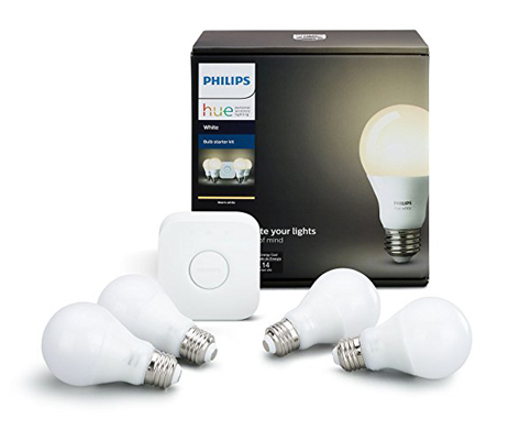 2. Phillips Hue White Bulb Starter Kit