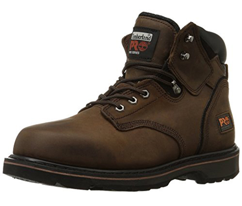 11. Timberland Pro 6-Inch Pit Boss Soft Toe Boots