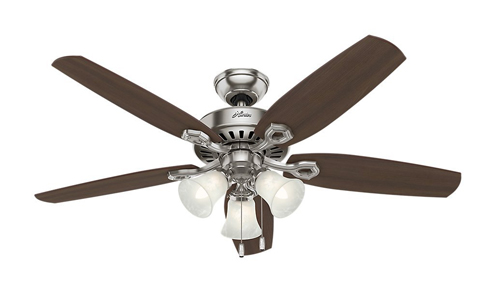 9. Hunter 53237 Builder Plus Ceiling Fan