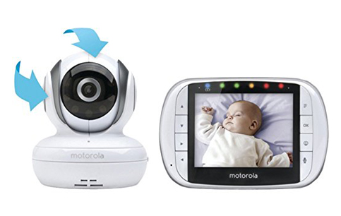 3. Motorola MBP36S Video Baby Monitor