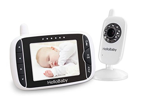 5. Hello Baby Video Baby Monitor with Night Vision