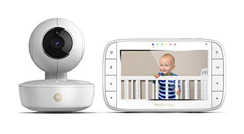 8. Motorola MBP36XL Portable 5-Inch Video Baby Monitor