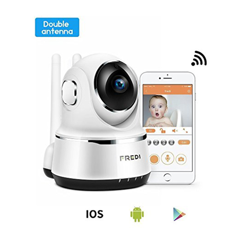 7. FREDI 720P Wireless Baby Monitor