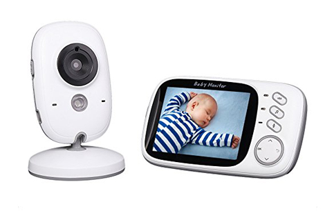 10. Honrane 3.2-Inch Display Video Baby Monitor