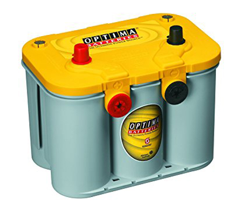 5. Optima Batteries 8014-045 Dual Purpose Battery (yellow top)