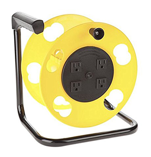 4. Bayco SL-2000PDQ 4-Outlet Cord Storage Reel