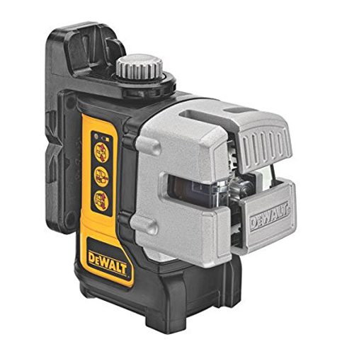 3. DEWALT DW089K 3-Beam Line Laser (Self-Leveling)