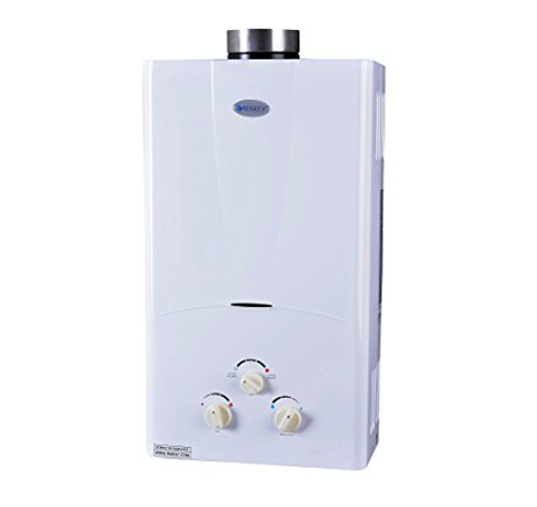 7. Marey Gas 10-Liter Tankless Water Heater