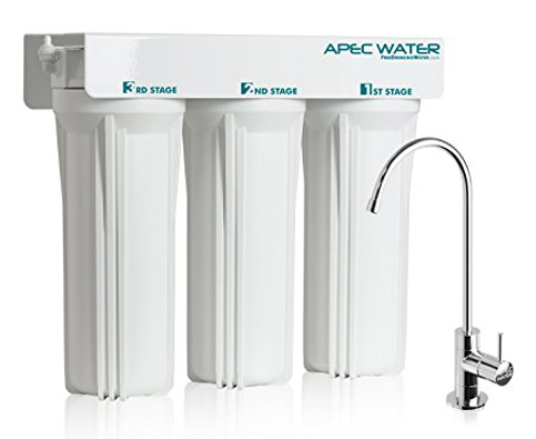 9. APEC WFS-1000 3-Stage Water Filter System