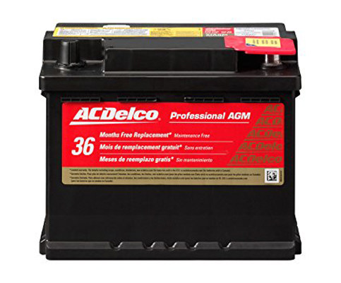 4. ACDelco 47AGM Professional Automotive Group 47 Battery