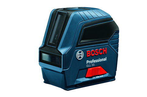 8. Bosch GLL 55 Self-Leveling Cross-Line Laser