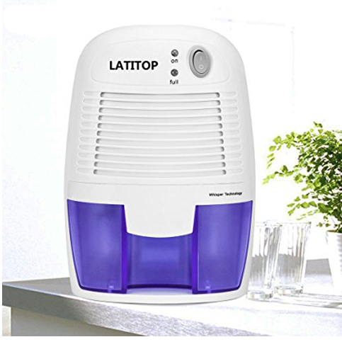 10. Latitop Small Electric Dehumidifier,500ml