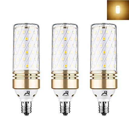 10. Rayhoo E12 Base Candelabra LED Bulbs