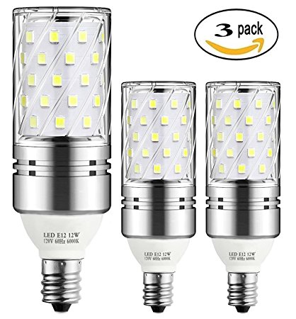 1. Vakey E12 Candelabra LED Bulbs