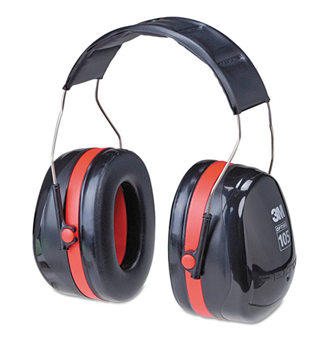 7. 3M Peltor Optime 105 Over the Head Earmuff