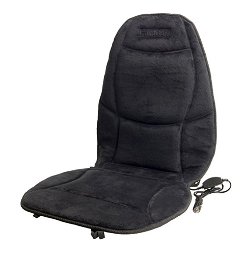 4. Wagan Soft Velour 12-Vold Heated Seat Cushion