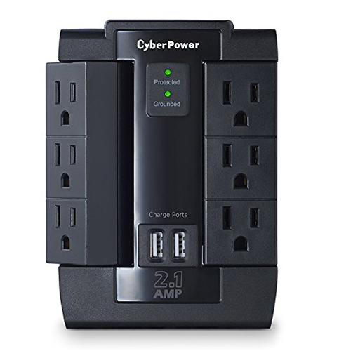 3. CyberPower CSP600WSU surge protector