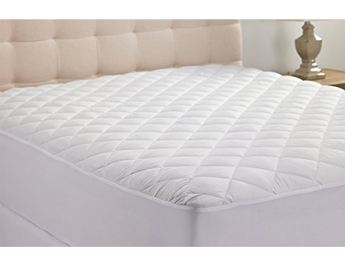 2. Hanna Kay Hypoallergenic Mattress Pad