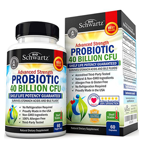 1. Probiotic 40 Billion CFU
