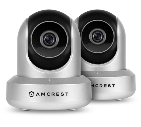 5. Amcrest 2-Pack ProHD WiFi/Wireless IP Camera