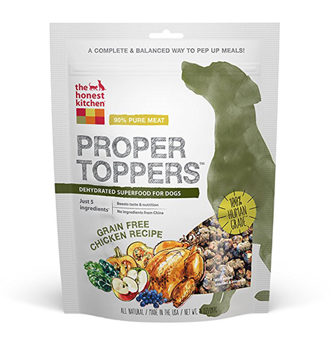 10. Honest Kitchen Dehydrated Dog Food Topper (Grain Free)