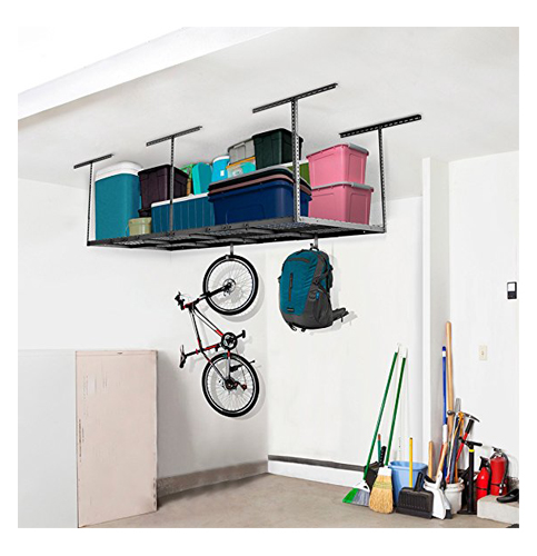 6. FLEXIMOUNTS Overhead Garage Storage Rack (3x8)